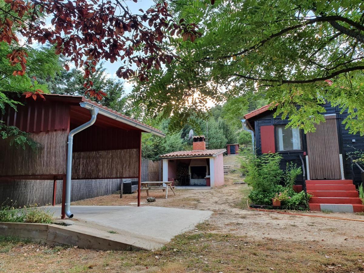 Casa Rural La Canadiense Log Cabin Guest House Buenache de la Sierra Exterior photo