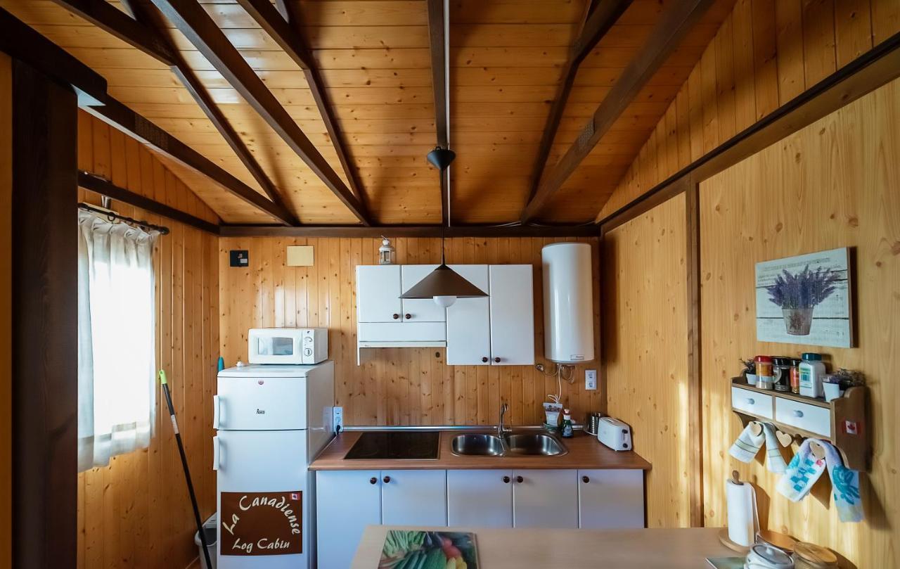 Casa Rural La Canadiense Log Cabin Guest House Buenache de la Sierra Exterior photo
