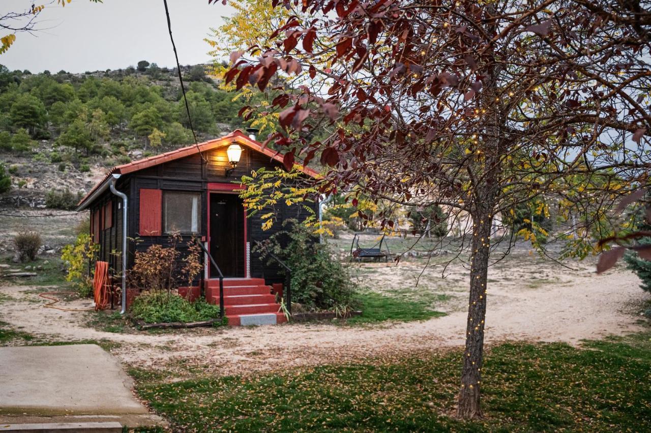 Casa Rural La Canadiense Log Cabin Guest House Buenache de la Sierra Exterior photo