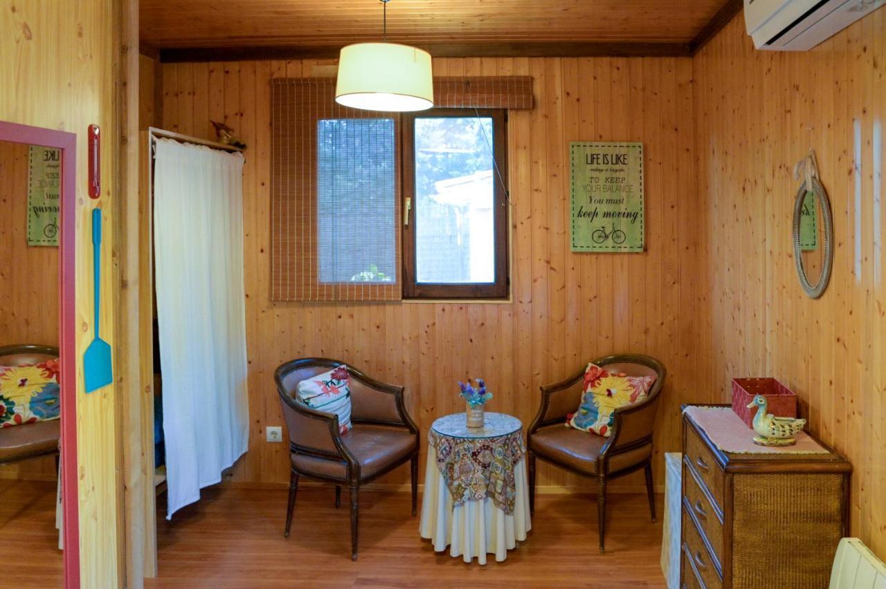 Casa Rural La Canadiense Log Cabin Guest House Buenache de la Sierra Exterior photo